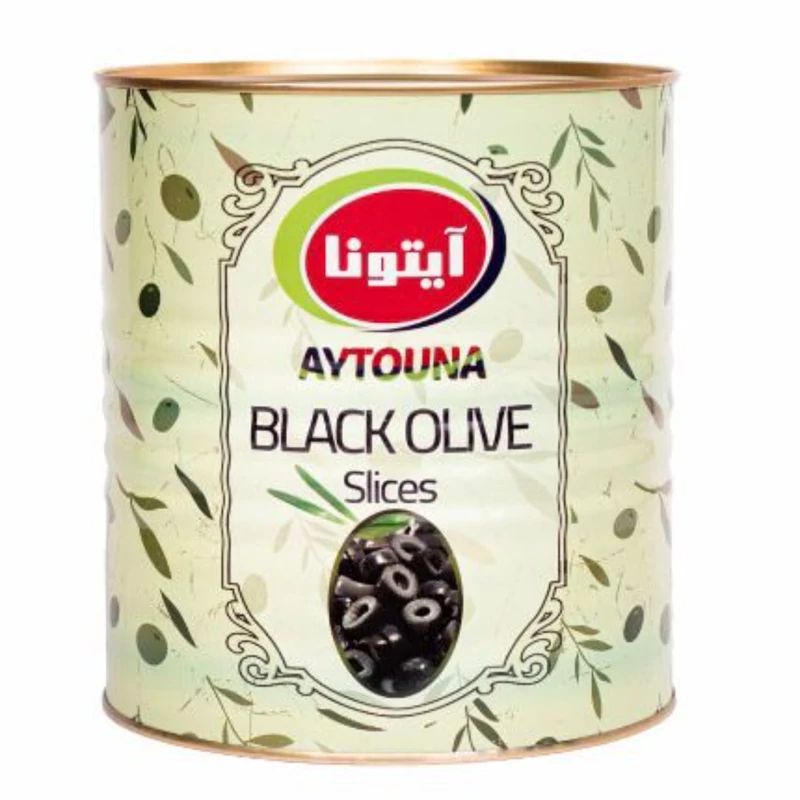 زیتون اسلایس سبز آیتونا حلب 3 کیلویی