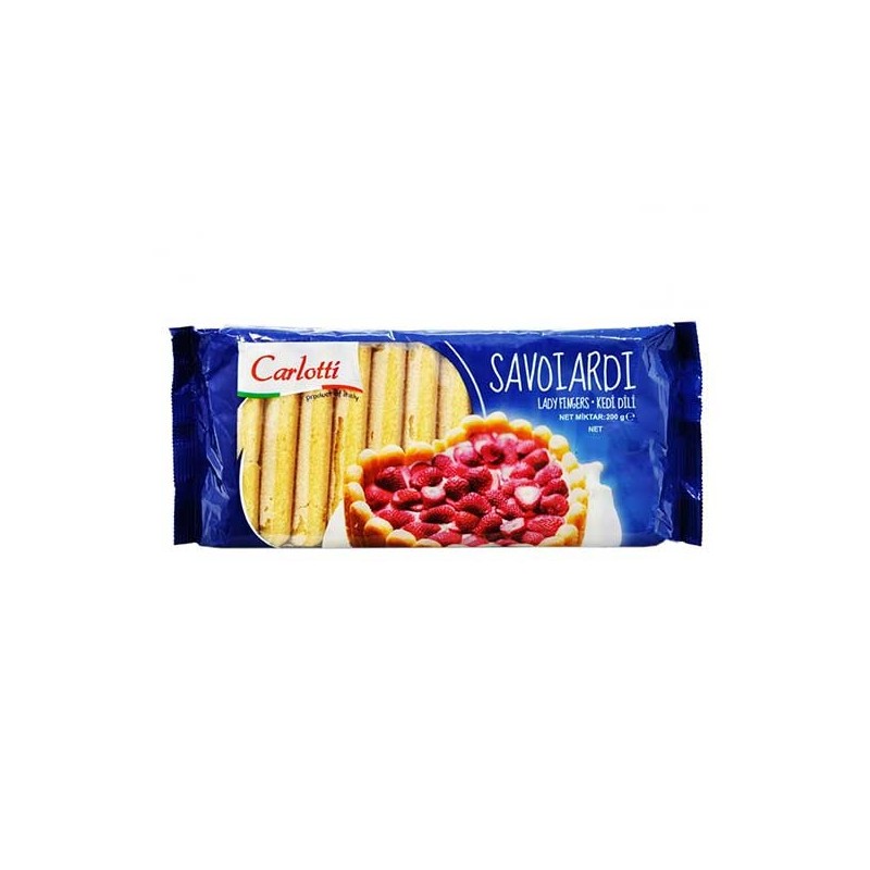 بیسکوییت تیرامیسو ( لیدی فینگر ) 200 گرم کارلوتی