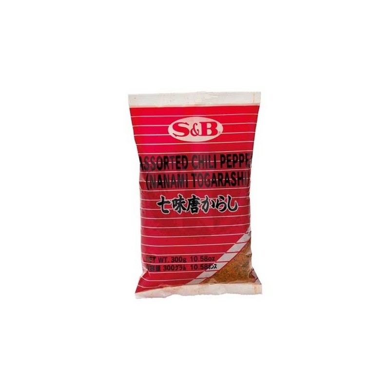 ادویه توگاراشی (شی چی می) 300 گرم Shichimi Togarashi S&B ادویه توگاراشی (شی چی می) 300 گرم Shichimi Togarashi S&B