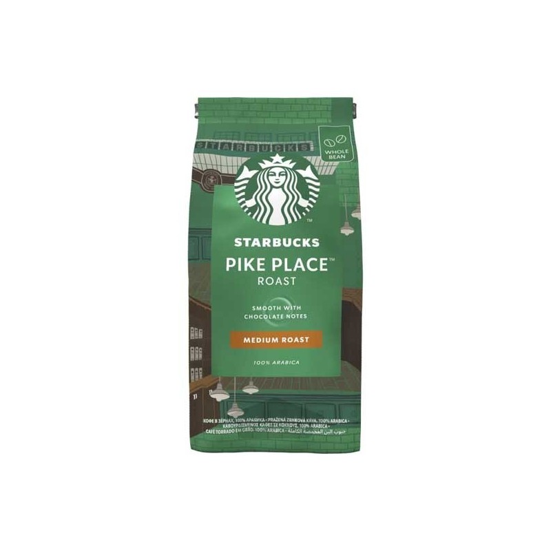 دانه قهوه استار باکس پایک پلیس Starbucks Pike Place دانه قهوه استار باکس پایک پلیس Starbucks Pike Place