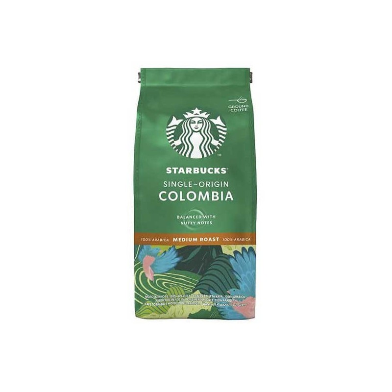پودر قهوه استارباکس کلمبیا 200 گرمی Starbucks Colombia پودر قهوه استارباکس کلمبیا 200 گرمی Starbucks Colombia