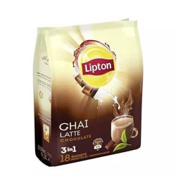 شیر چای لیپتون با طمع شکلاتی 18 عددی