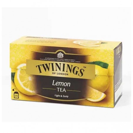 چای سیاه توئینینگز با طعم لیمو 25 عددی