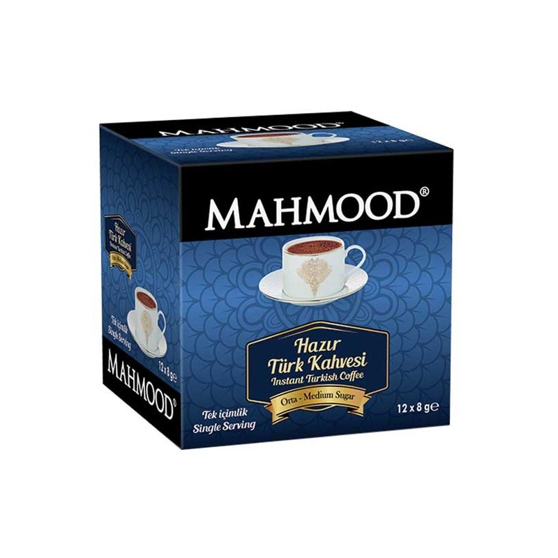 قهوه ترک فوری محمود کم شکر