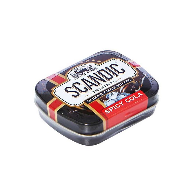 خوشبو کننده دهان بدون قند اسکاندیک طعم کولا 14 گرم