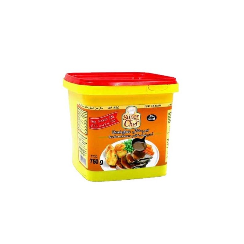 پودر سس دمی گلاس سوپر شف 750 گرم