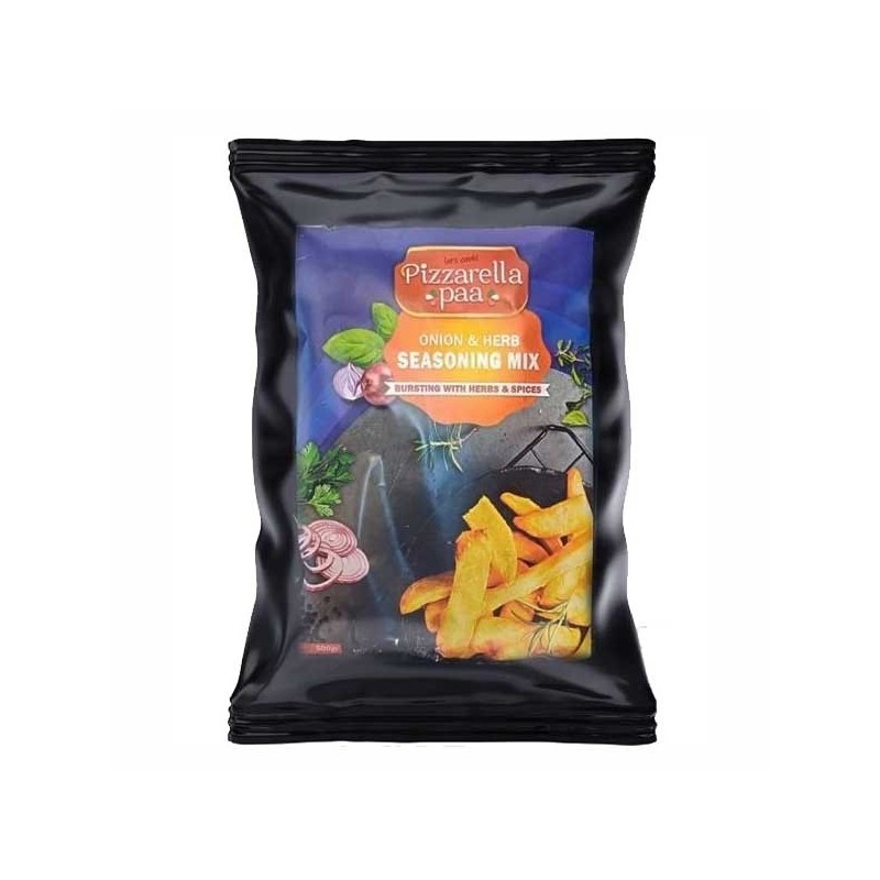 ادویه سیب زمینی سرخ کرده پیاز و سبزیجات پیزارلا پا 500 گرم ادویه سیب زمینی سرخ کرده پیاز و سبزیجات پیزارلا پا 500 گرم