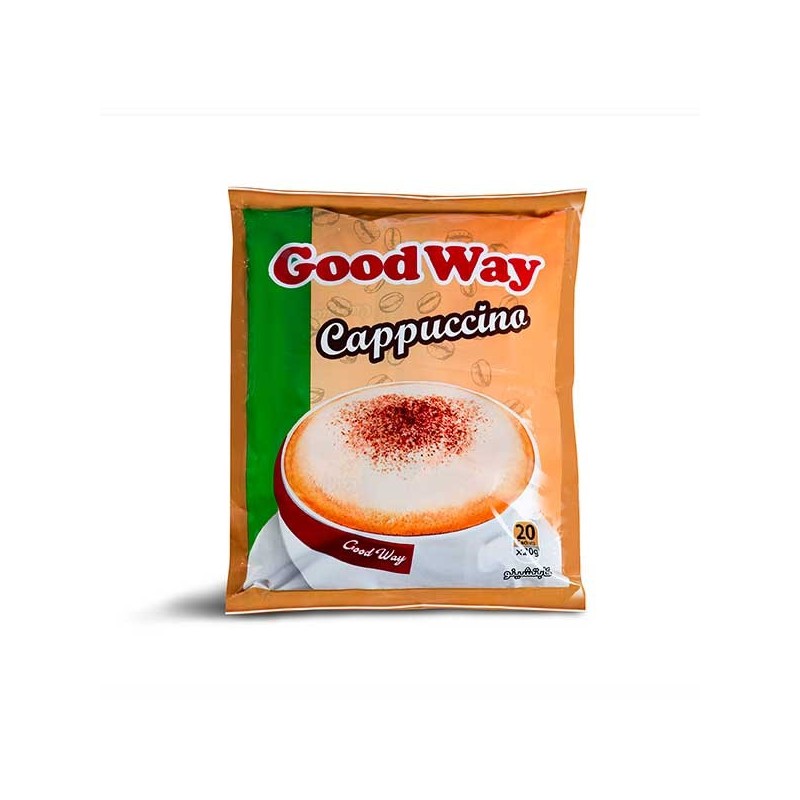 کاپوچینو گود وی بسته 20 عدد Good Way کاپوچینو گود وی بسته 20 عدد Good Way